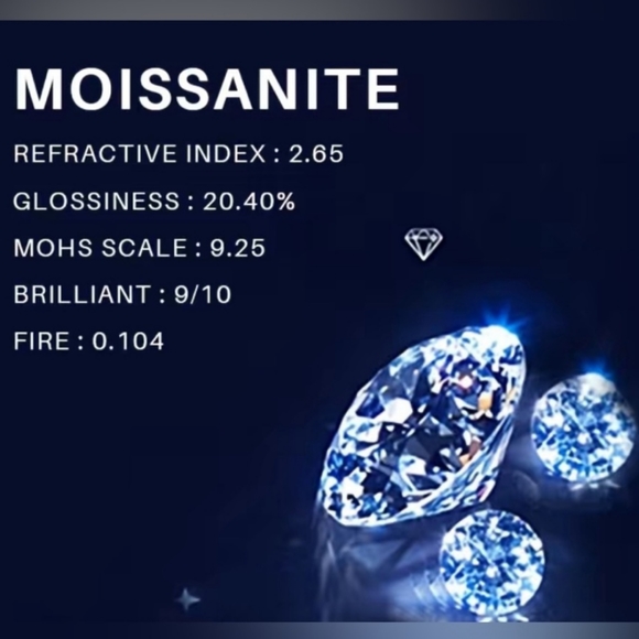 2ct Round Moissanite Ring - Picture 11 of 11